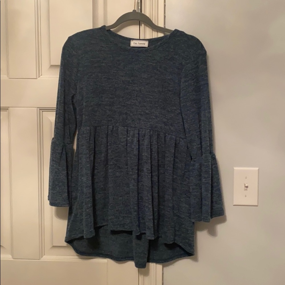 Ces Femme Green Sweater